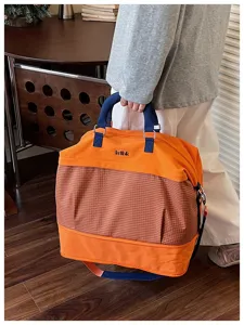 Grande borsa da viaggio leggera e portatile per brevi viaggi sport fitness e bagaglio