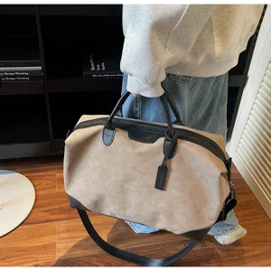 Borsa da viaggio casual di grande capacità per brevi viaggi, weekend leggera ed elegante.