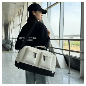Large capacity dry wet separation sports duffel bag for gym travel travel shoulder bag