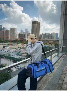Grande capacità borsa da viaggio fitness palestra all'aperto per uomini donne borsa bagaglio portatile
