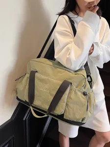 Leichte Reisetasche große Kapazität Sporttasche mit Schultergurt für Damen und Reisen