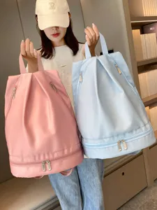 Waterproof Swimming Backpack Oxford Cloth Casual Travel Daypack With Wet Dry Separation And Shoe Compartment For Unisex