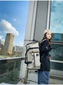 Grande zaino da viaggio di grande capacita per uomini donne borsa bagaglio sportivo all aperto