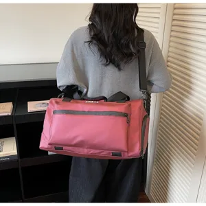 Gran bolsa de viaje para hombre y mujer, ideal para deporte, gimnasio y escapadas.