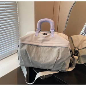 Bolso de viaje grande y bolsa deportiva para gimnasio, maleta ligera para viajes cortos de negocios.