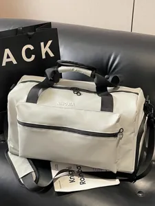 Gran Capacidad Impermeable Bolsa de Viaje Gimnasio Deporte Equipaje Noche Weekender Bolsas Para Hombres Mujeres