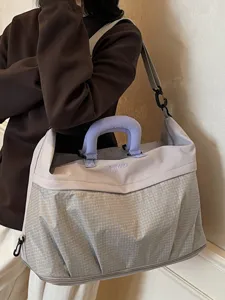 Grand sac de voyage cabine pour femme et homme, sac de sport léger et fourre-tout.