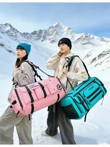 Große Kapazität Outdoor Ski Rucksack Reisegepäck Tasche wasserdichte Sporttasche zum Wandern