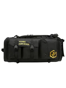 Schwarze wasserdichte Skitasche Reisetasche Outdoor Sport Rucksack gross Kapazitaet