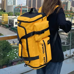 Grande Capacità Zaino da Viaggio Impermeabile Multifunzionale Casual Sport Borsa da Viaggio Per Uomini e Donne