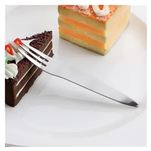 Stainless steel fruit fork creative dessert fork kitchen tableware modern minimalist design style.