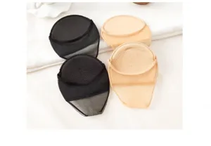 Women half palm invisible socks thin breathable high heel socks non slip forefoot pads for summer