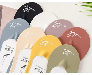 Detailed close-up view of ultra-thin ice silk invisible boat socks in various colors.