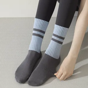 Dames anti-slip yogasokken professionele fitness pilates geribbelde sportsokken zomer