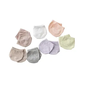 Summer breathable mesh cotton half socks anti-slip forefoot pads for high heels women
