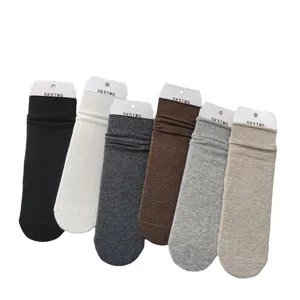 Damen Baumwolle Mittelsocken Stapelsocken Einfarbig Freizeit Bequem für Frühling Herbst
