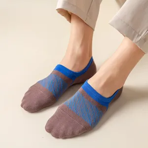 Chaussettes basses homme ete courtes respirantes antidérapantes coton chaussettes invisibles