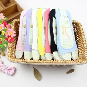 Bamboe vezel open teen dames sokken siliconen antislip onzichtbare sokken multi kleur set