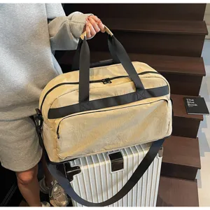 Grande borsa da viaggio impermeabile leggera borsa weekender per donne e uomini pendolari