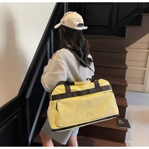 Grande borsa da viaggio impermeabile leggera borsa sportiva e fitness per fine settimana donna