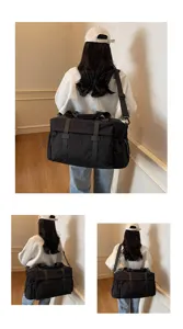 Grote capaciteit reistas duffelbag voor heren en dames, lichtgewicht sporttas voor fitness.