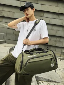 Large Capacity Travel Bag Waterproof Oxford Cloth Multifunctional Gym Bag Unisex Casual Travel Backpack Handbag Luggage