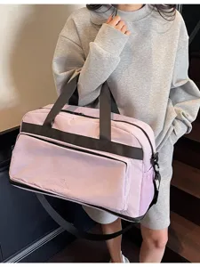 Grande borsa da viaggio impermeabile borsone sportivo leggero per palestra e weekend