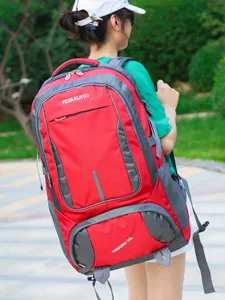 Grand Sac à Dos de Randonnée en Plein Air de Grande Capacité Léger Voyage Sport Alpinisme Sac en Nylon Casual pour Hommes