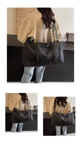 Grand sac de voyage fourre-tout imperméable sport fitness gym sac pour femmes usage quotidien