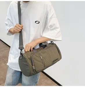 Waterproof Travel Gym Bag Dry Wet Separation Duffel Crossbody Shoulder Bag Small