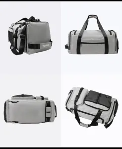 Large capacity travel duffel bag for men and women, commuting sports fitness casual backpack.