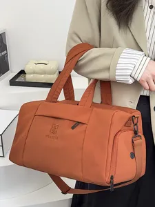 Grand sac de voyage fourre-tout, sac de sport fitness léger avec compartiment chaussures.
