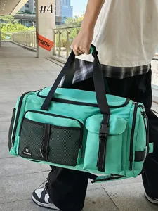 2025 Trendy Large Capacity Travel Bag Unisex Gym Sports Casual Commute Duffel Backpack