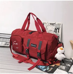 Multifunctional large capacity travel duffel bag waterproof sports fitness bag for travel