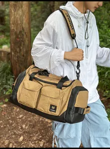 Outdoor travel duffel bag large capacity fitness gym bag with wet dry separation for daily