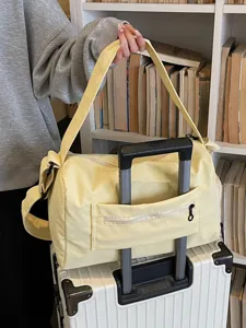 Grand sac de voyage de grande capacite avec poignee de valise sac de sport casual