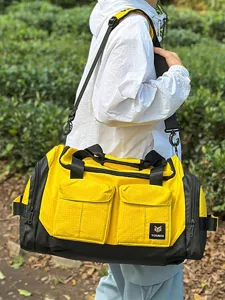 Outdoor multifunctional wet and dry separation gym bag sports training duffel bag