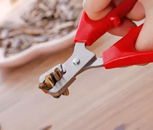 Stainless steel melon seed sheller household sunflower seed cracker nut opening tool detail