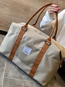 Sac de Voyage Grande Capacité Tissu Oxford Imperméable Sac de Sport Léger Sac Week-end pour Femmes et Hommes