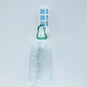 Wall mounted power strip holder strong adhesive socket fixator home office organization tool
