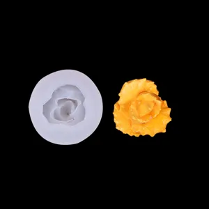 Stampo in silicone floreale 3D per dolci, resina e gesso. Flessibile e molto resistente.