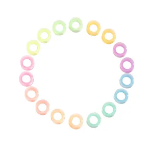 Silicone ear plugs gauge tunnels colorful gradient minimalist body piercing jewelry accessory 1pc