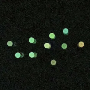 Glow in the dark acrylic replacement balls for body piercing, cute lip and ear studs jewelry.