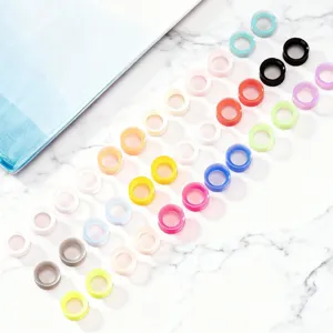 Soft Silicone Ear Gauges Tunnel Minimalist Geometric Flexible Body Piercing Jewelry Comfortable Flesh Plugs For Unisex Daily Ornament