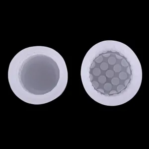 Silicone mold for DIY aromatherapy candles and handmade soaps with unique polka dot texture design.