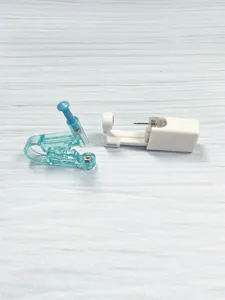 Disposable ear piercing tool set acrylic body piercing auxiliary clamp equipment