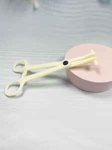 Plastic body piercing clamp piercing auxiliary tool transparent closing pliers white tool