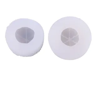 Weisses Silikonform Set fuer DIY Handgemachte Seife Aromatherapie Kerzen Fondant Schokolade.