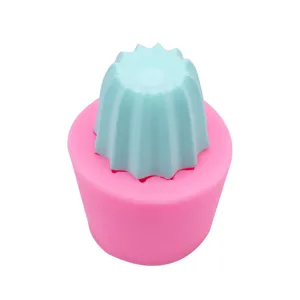 3d silikonform für fondant kuchen dekoration, süße sukkulente pflanzen form werkzeug für basteln.