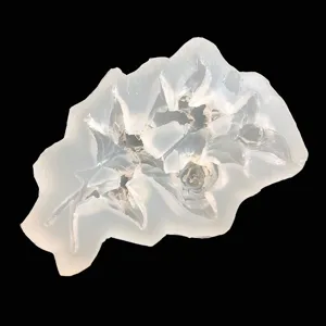 Siliconen mal voor DIY hars klei 3D roos bloem ornament ambacht maken gereedschap accessoire